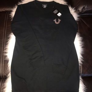 True religion long sweater